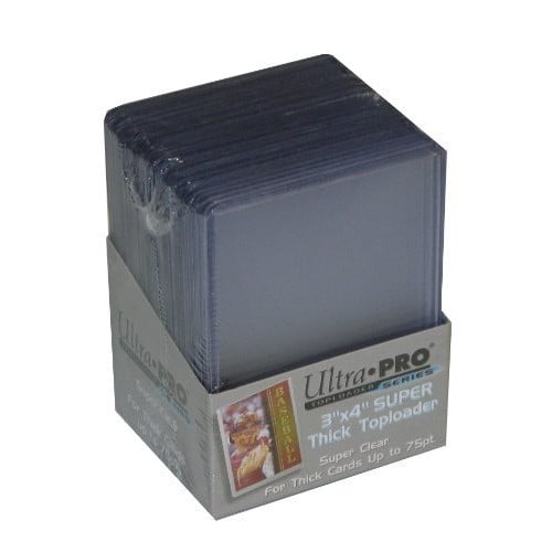 10 Ultra Pro Super Thick 260pt Topload Card Holders For Extreme Thick Cards